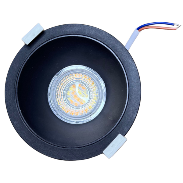 Luminaria Led Redonda 3 Temperaturas ILLUX 10w Negro