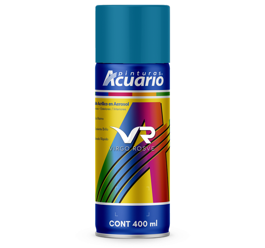 Pintura Spray ACUARIO Azul Acuario
