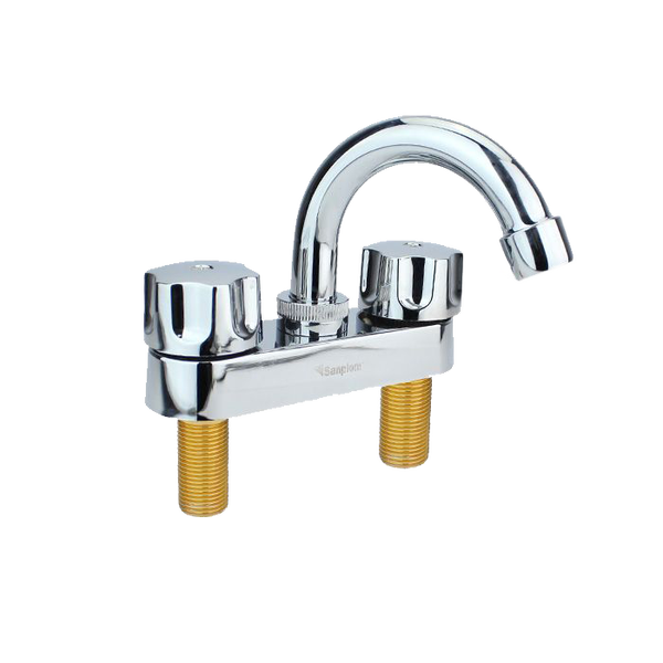 Mezcladora Para Lavabo 4" SANPLOM "8957"