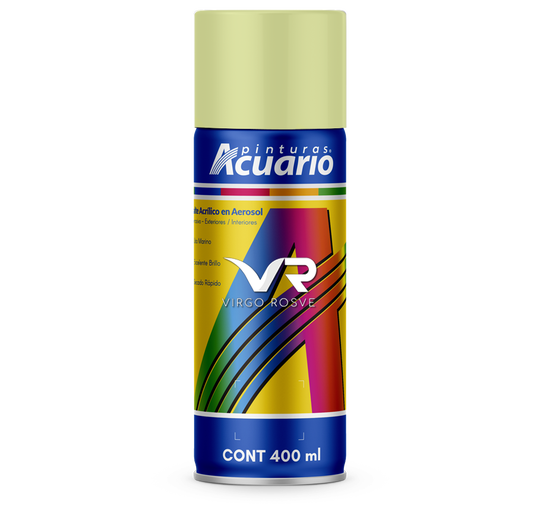 Pintura Spray ACUARIO Crema