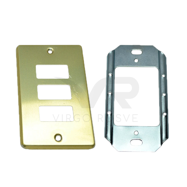 Placa Aluminio 3 Via C/Chasis Lamina SAMY