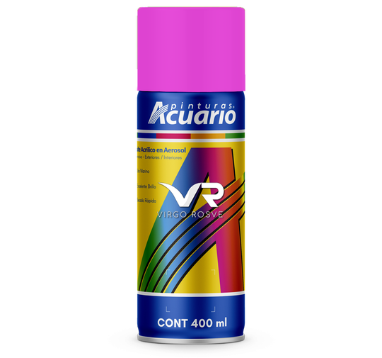 Pintura Spray ACUARIO Fluorescente Rosa