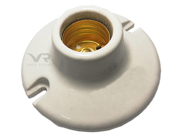 Socket Porcelana Redondo Chico CON-X