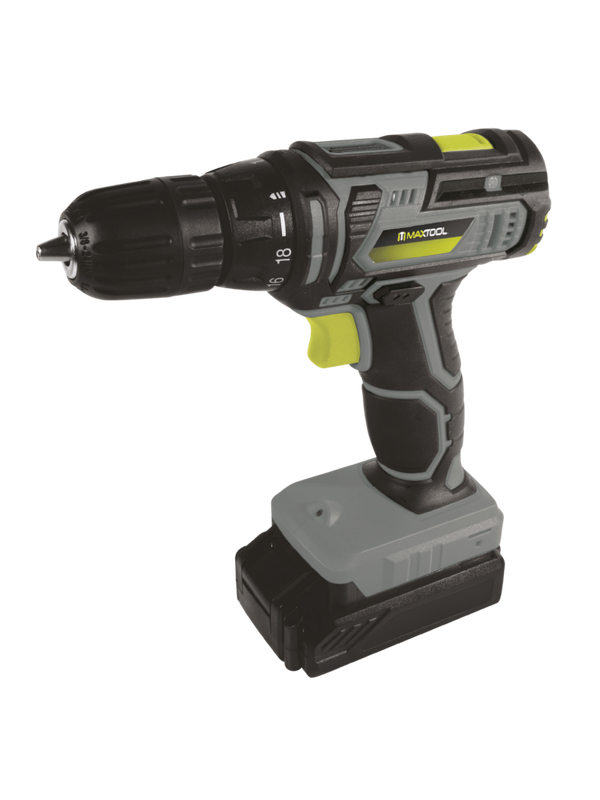 Taladro Destornillador Inalámbrico Compacto 20v De 3/8" MAXTOOL "396111"