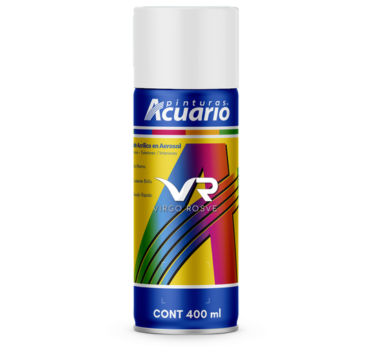 Pintura Spray ACUARIO Blanco Brillante