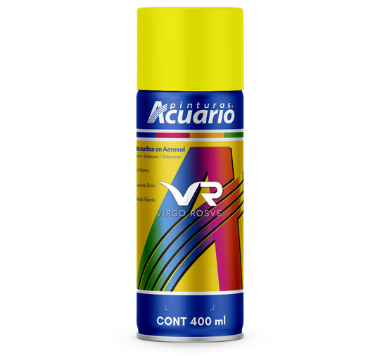 Pintura Spray ACUARIO Amarillo Limón