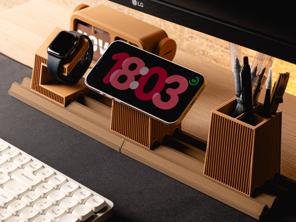 Moku Modular Desk System 120mm 3 rows