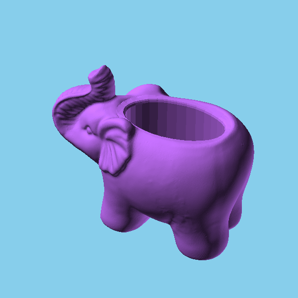 Elephant Pot