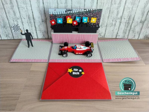 Überraschungsbox / Geschenkbox Formel 1 / Rennsport klein