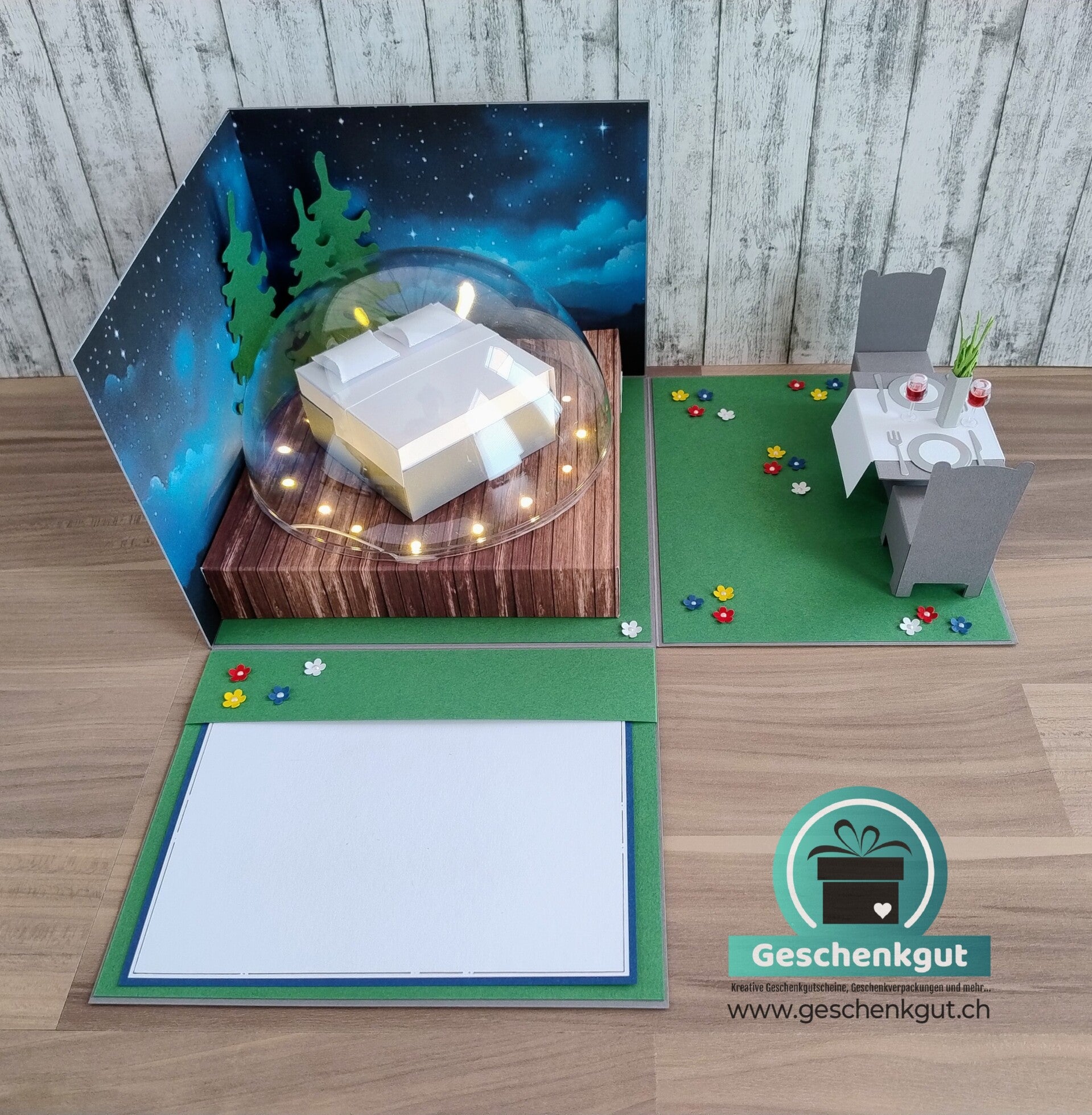 Überraschungsbox / Geschenkbox Bubble Suite