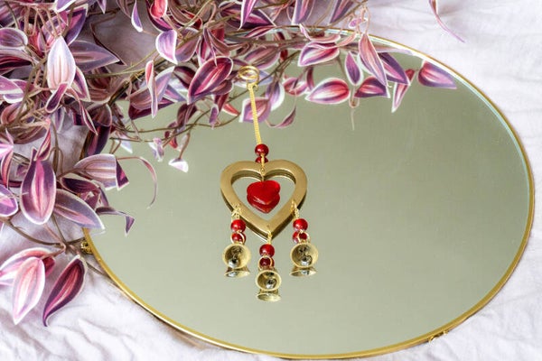 Wandhanger - Hart & Chimes (24 cm) / Maan en Chakra (63 cm)