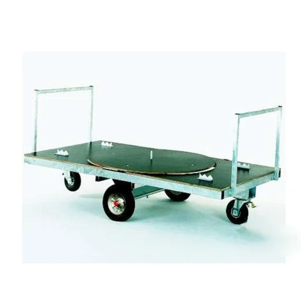 Kombi-Jumbo-Flachwagen mit Drehteller; 140×250 cm
