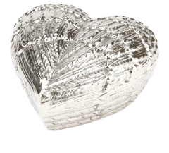 Urne en forme de coeur