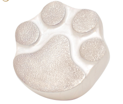 Urne pattes Chien / Chats Blanche