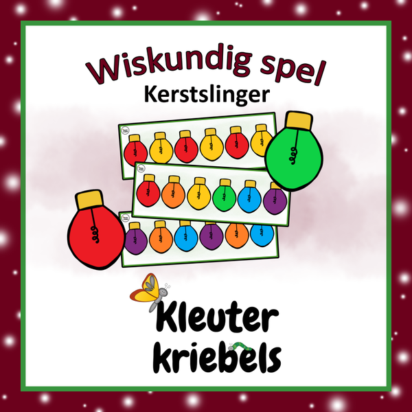 Wiskundig spel: de kerstslinger