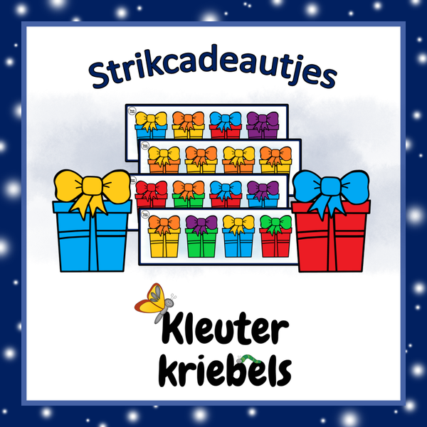 Wiskundig spel: strikcadeautjes
