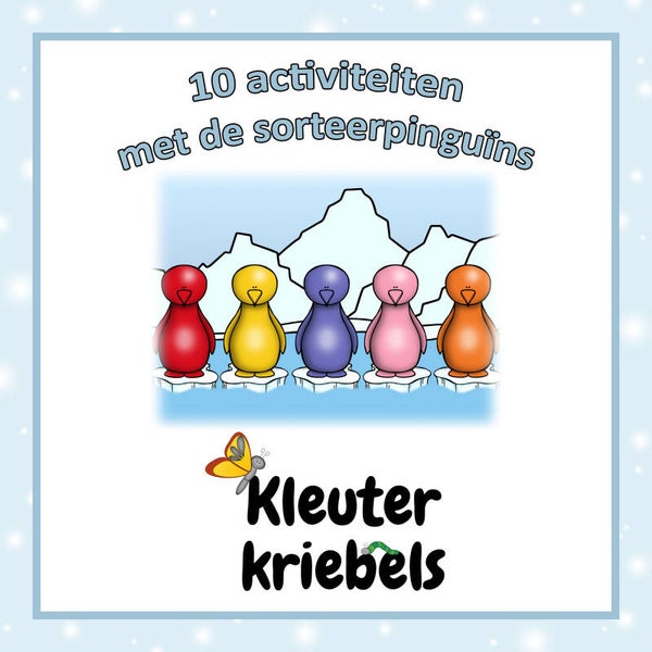 10 activiteiten met de sorteerpinguïns