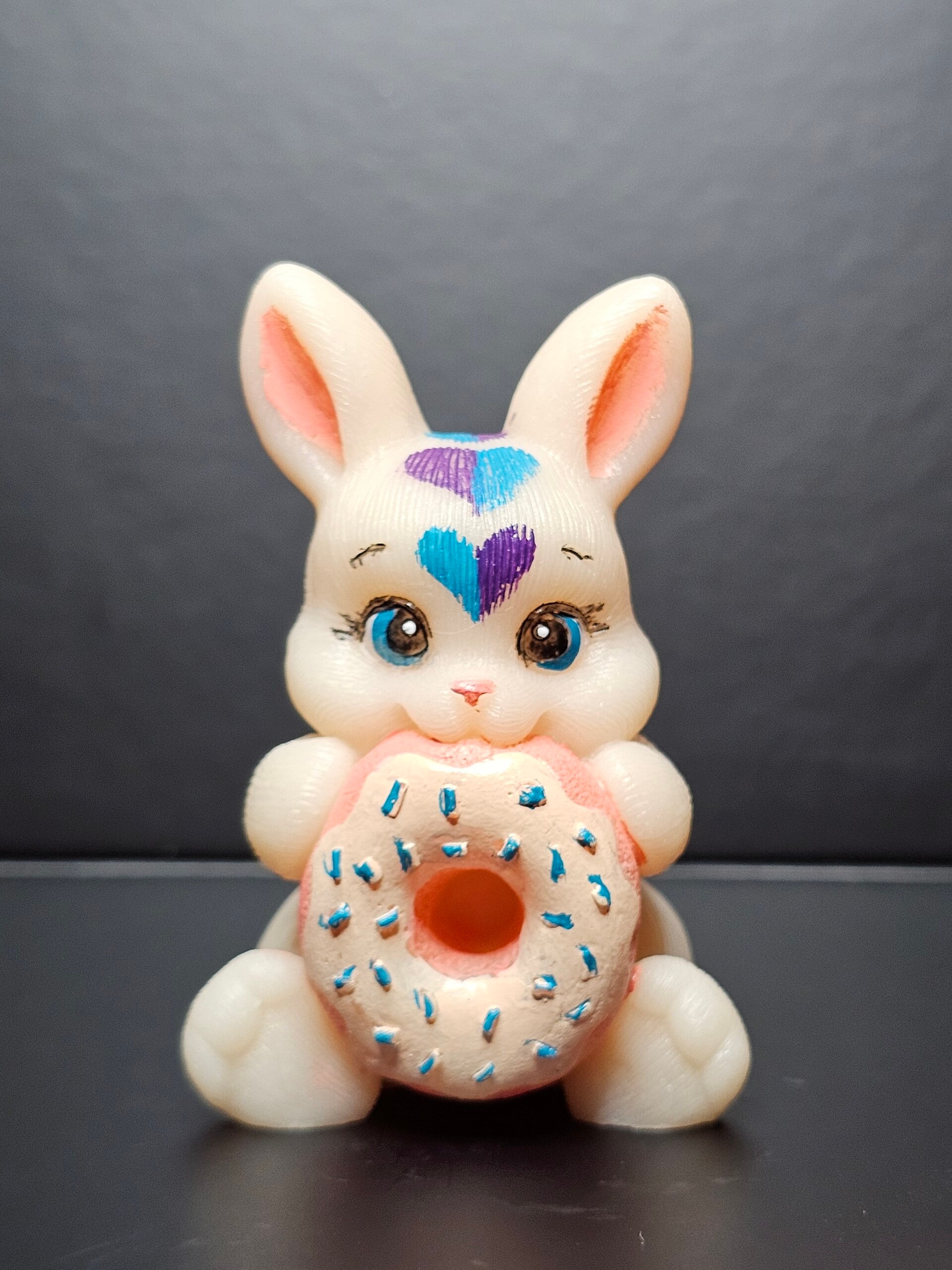 Clara Pineapple sitting Donut bunny Soap