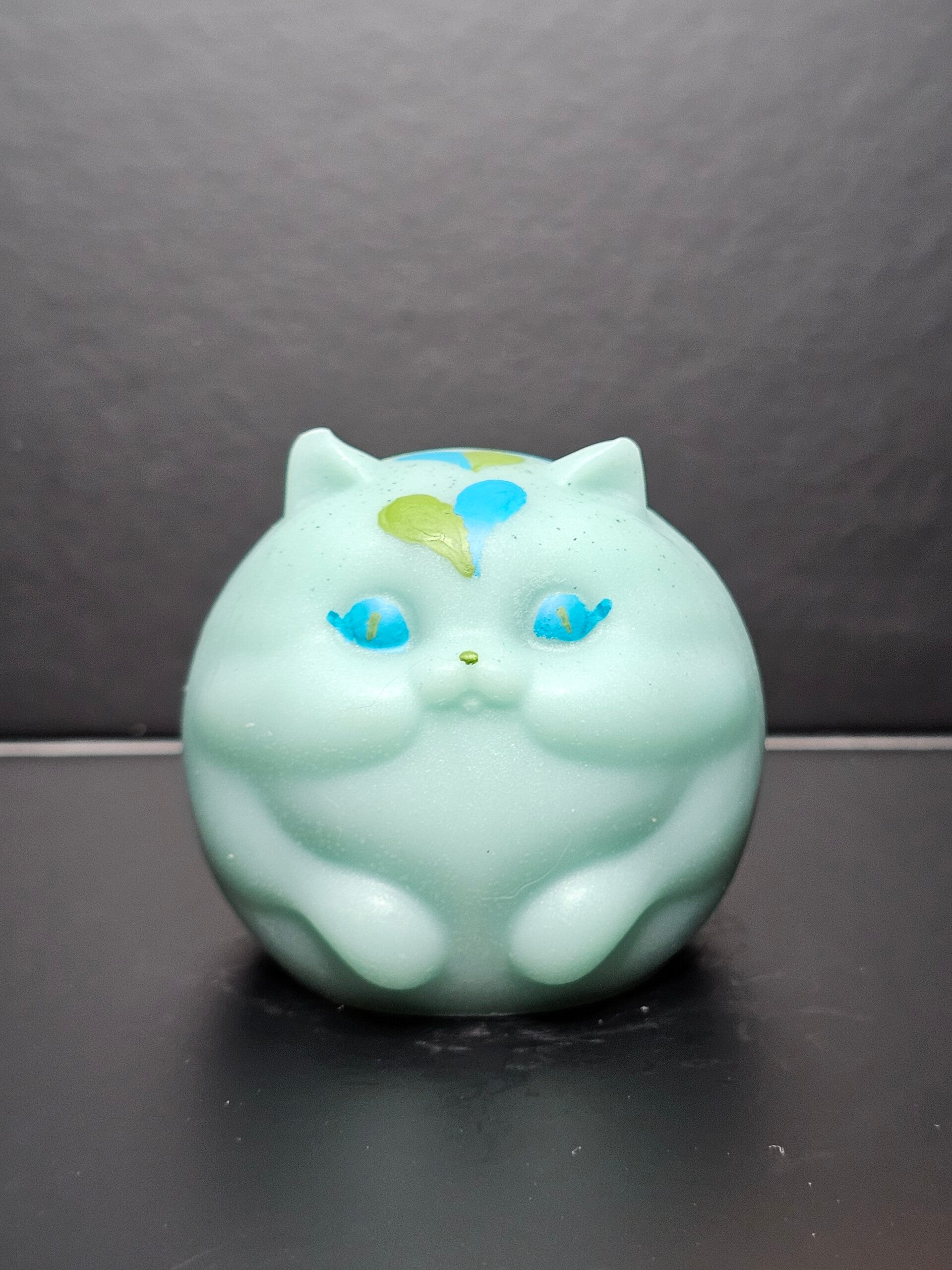 Darla Blueberry Scented Chubby blue cat Soap