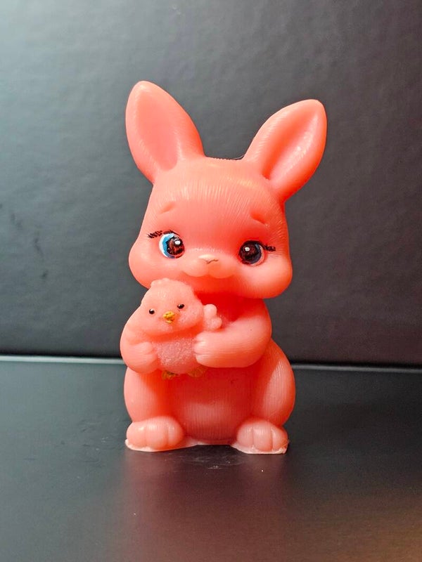 Easton Grapefruit Bunny and chick Soap