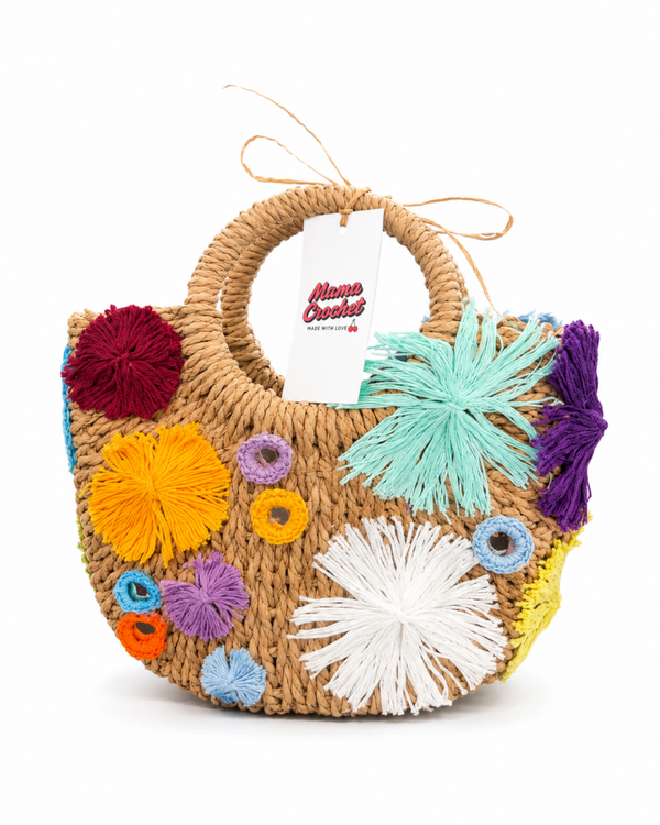 Mama Crochet Mirror Tote