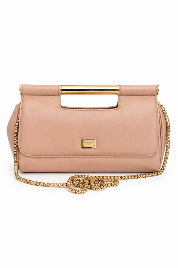 Dolce & Gabbana Medium Sicily Clutch Handbag