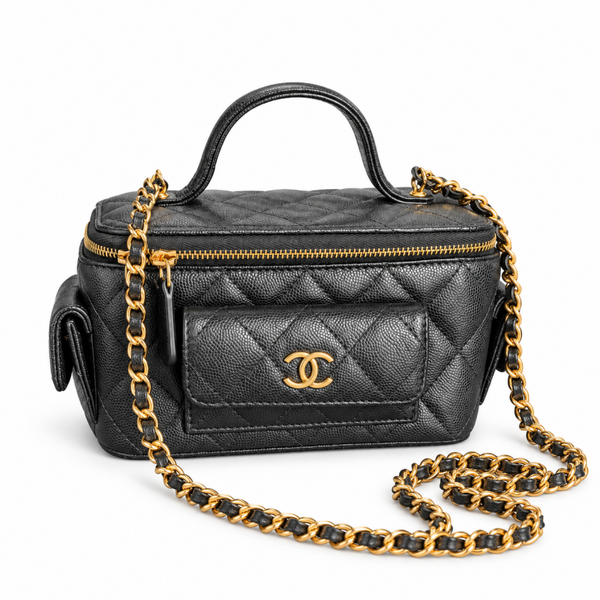 Chanel Vanity 25 Black