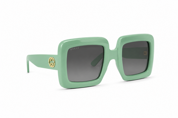 Occhiali da Sole Gucci Oversize Verde Menta