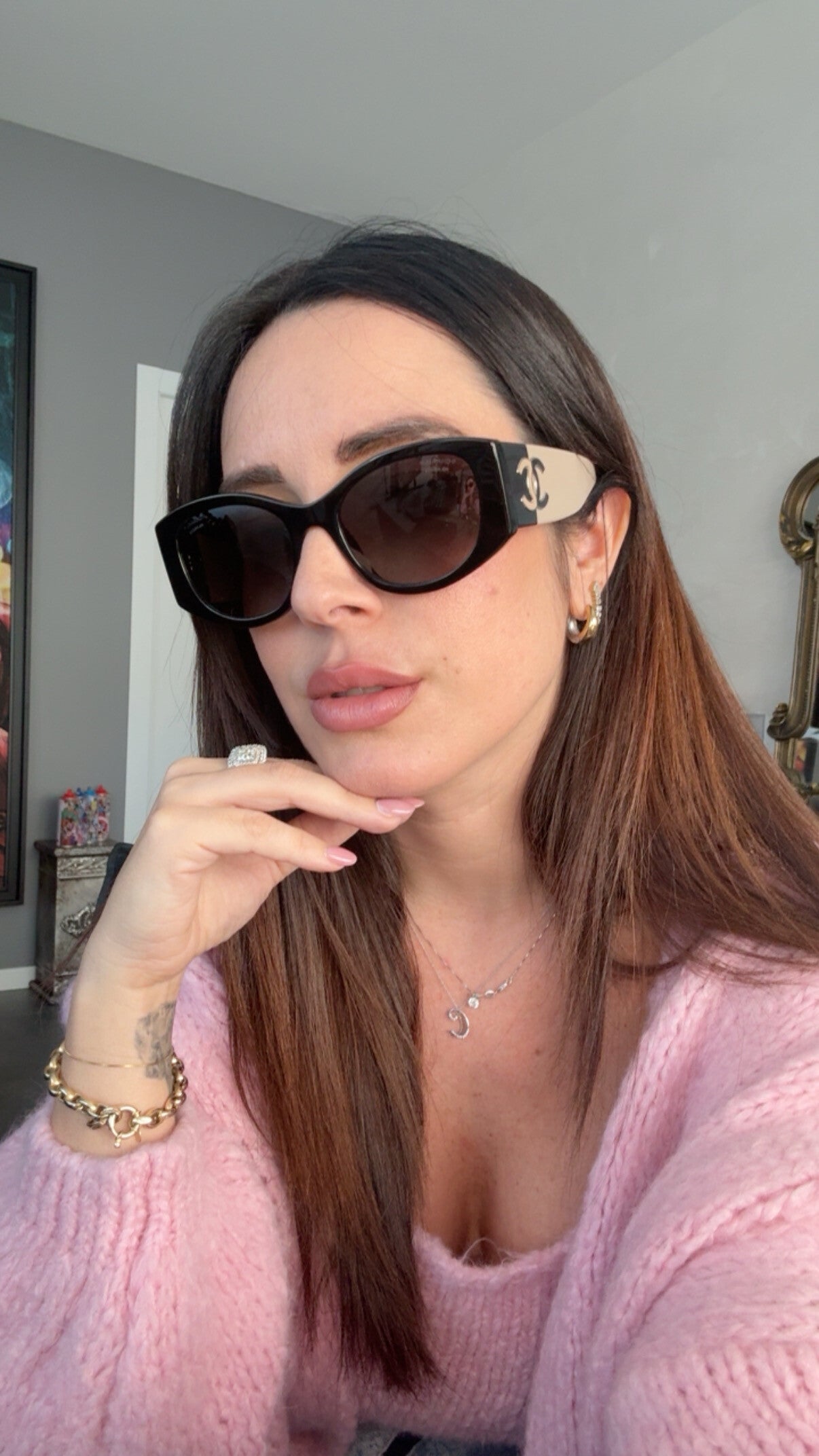 Chanel Occhiali da sole Bi-color