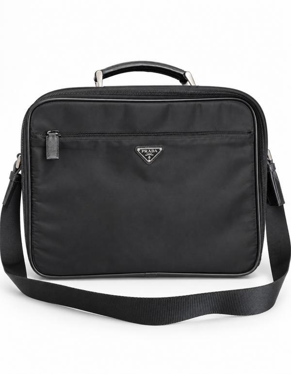 Prada Tessuto Nylon Briefcase