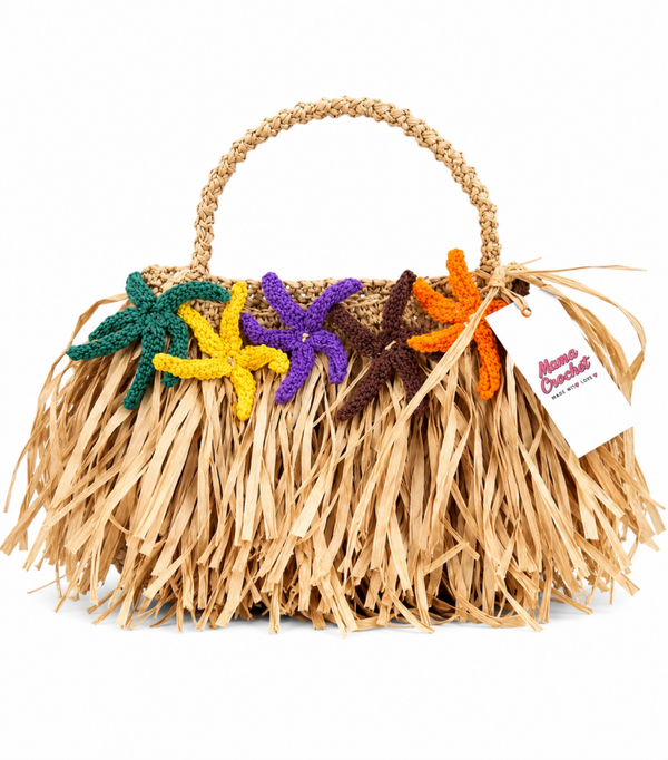 Mama Crochet Rafia Stelline