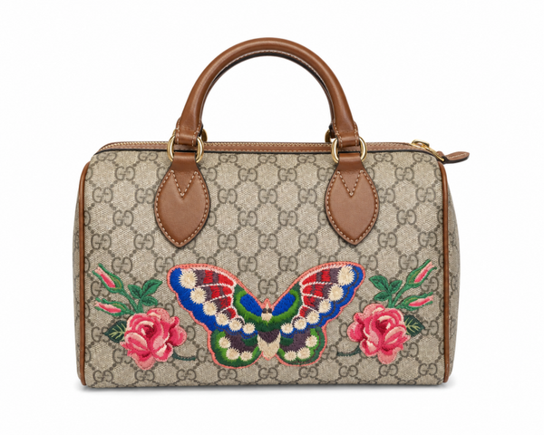 Gucci Boston Butterfly GG Supreme