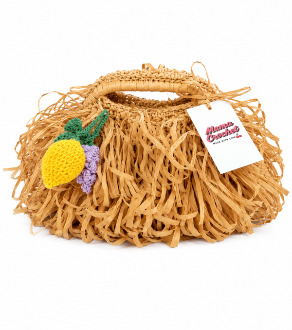 Mama Crochet Lemon and Grapes