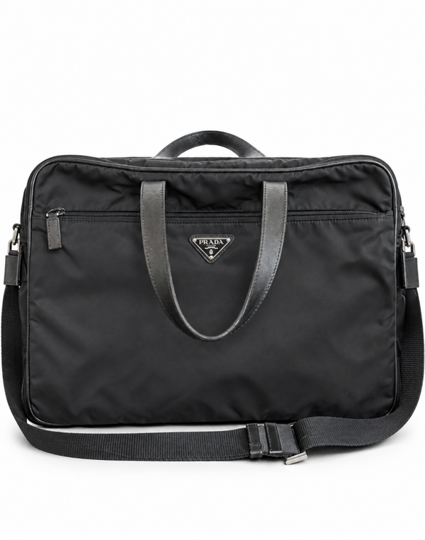 Prada  Nylon Business Bag