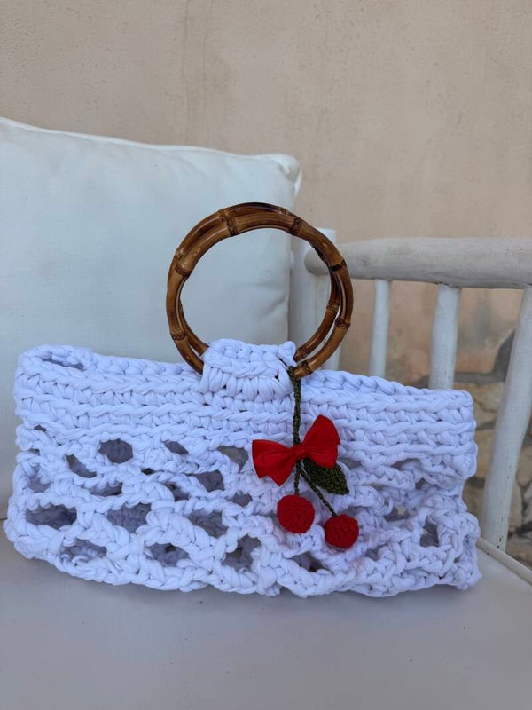 Mama crochet Bamboo round