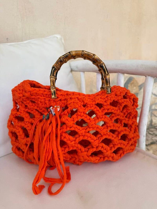 Mama Crochet Large Orange