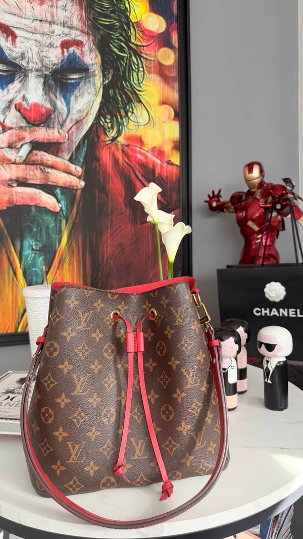 Louis Vuitton NéoNoé MM - Monogram Rosso