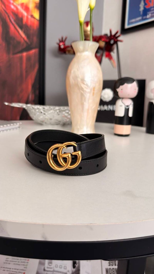 GUCCI – GG MARMONT BELT BLACK