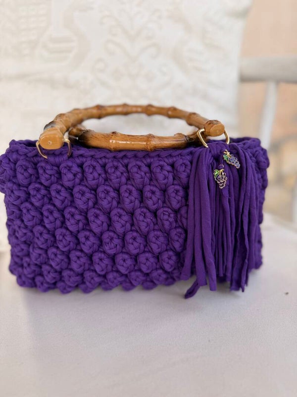 Mama Crochet Bamboo Grape