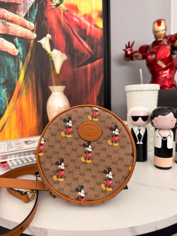 GUCCI x DISNEY – Mickey Mouse Round Shoulder Bag