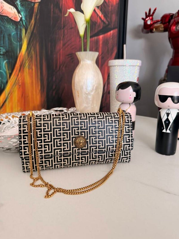 Balmain 1945 Monogram – Pochette a Tracolla