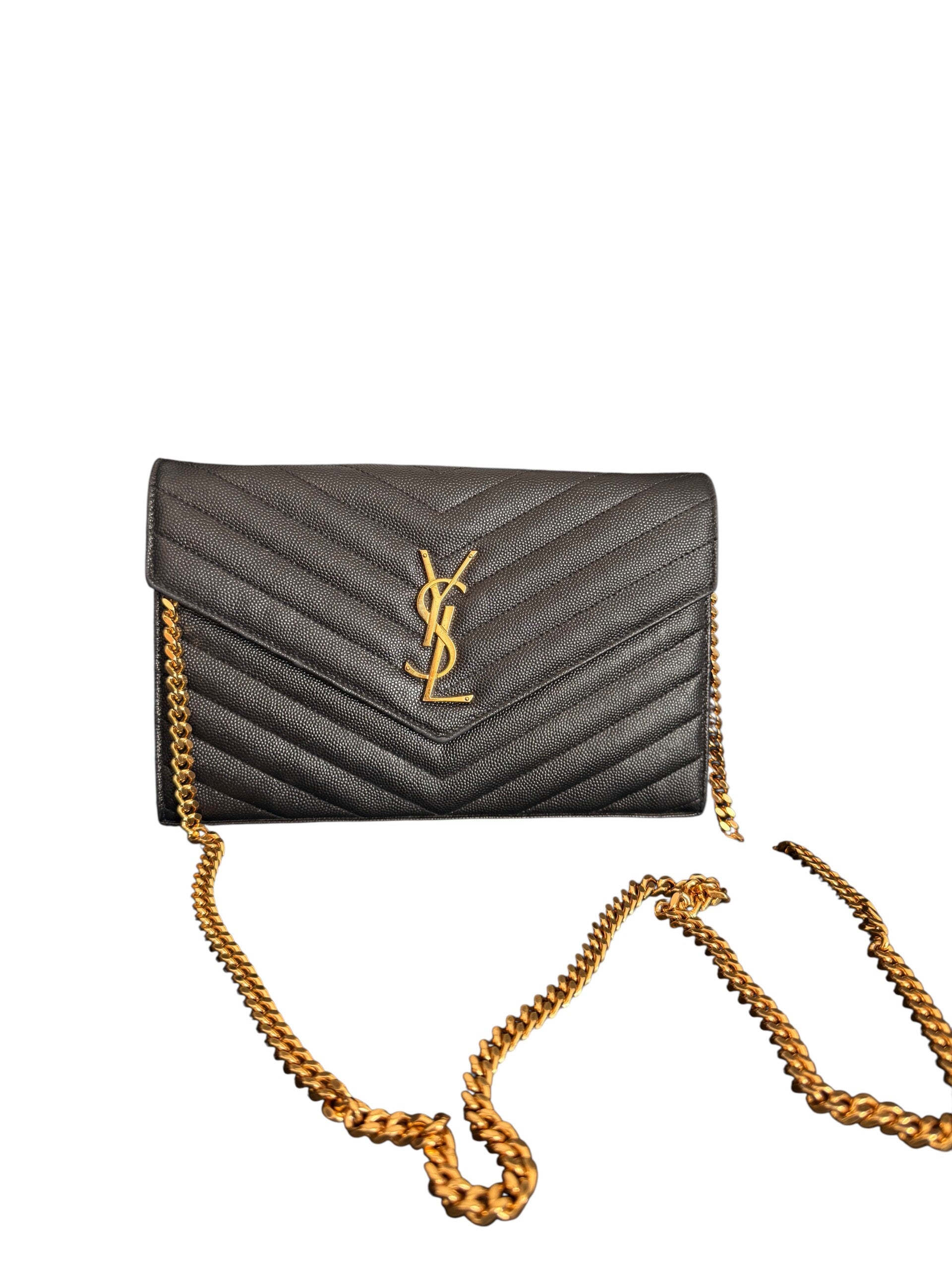 Saint Laurent Cassandre Black