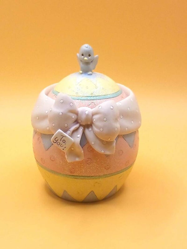 Precious Moments by Enesco Sparkly 3 Piece Egg Figure Gift