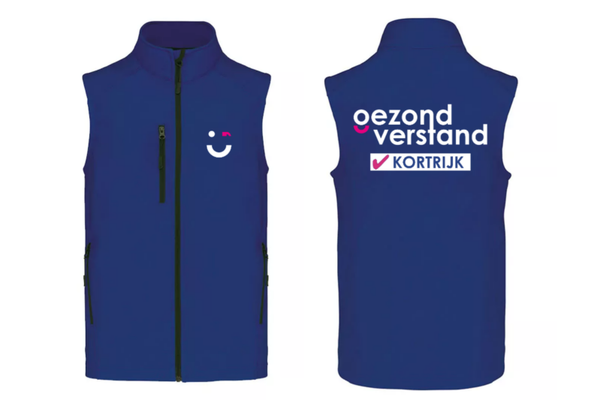 Heren softshell bodywarmer