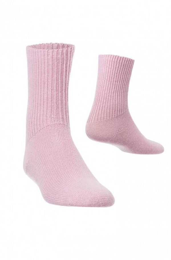 Alpaka Socken Kinder aus 60% Baby Alpaka & 30% Baumwolle, rosa