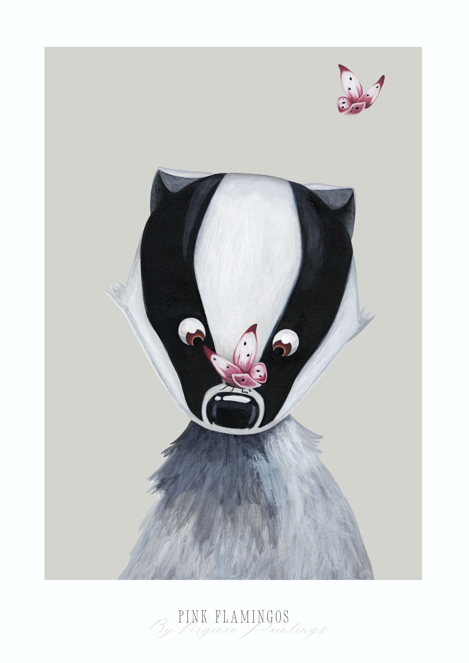 Badger & Butterfly