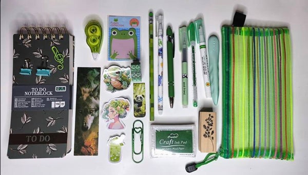 BOX 20 articles Papeterie