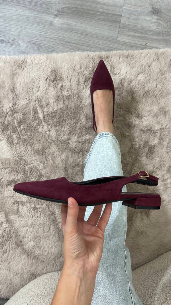 Lou slingback bordeaux