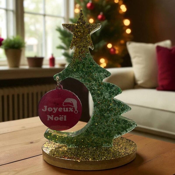 Sapin décoratif en Résine