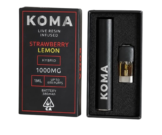 Puff KOMA Strawberry Lemon